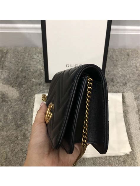 gucci marmont woc 開 箱|GUCCI GG Marmont系列手袋.